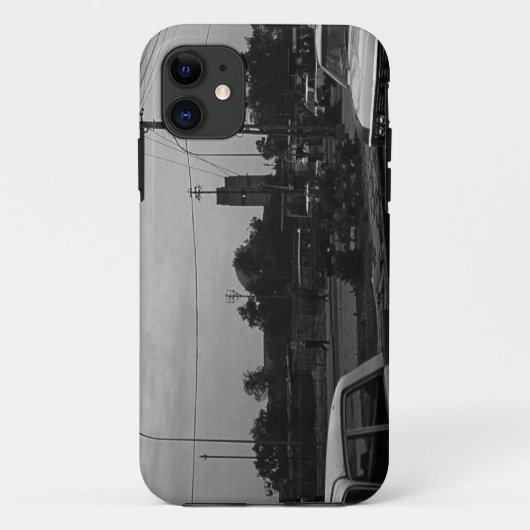 ヴィンテージイラク通りタクシー Case-Mate iPhoneケース (裏面)