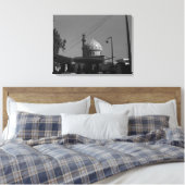 ヴィンテージイラク・バグダッド・ガスの駅モスク キャンバスプリント (インサイチュ (寝室))