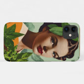 ヴィンテージイラストの女性肖像画 Case-Mate iPhoneケース (裏面(横))