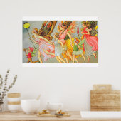 ヴィンテージイラストの妖精 ポスター (キッチン)