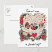 ヴィンテージイラストカード ポストカード (正面/裏面)