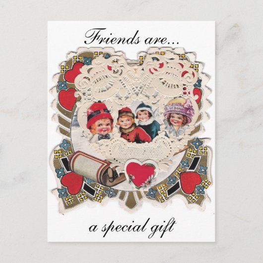 ヴィンテージイラストカード ポストカード (正面)