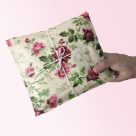 ヴィンテージイラストバラの中立基準 薄葉紙