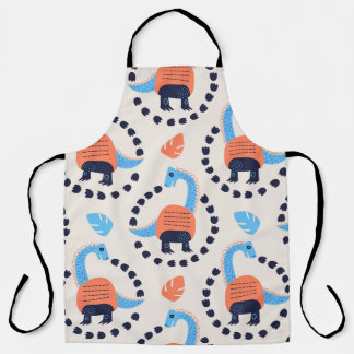 ヴィンテージイラストレーションとdi エプロン