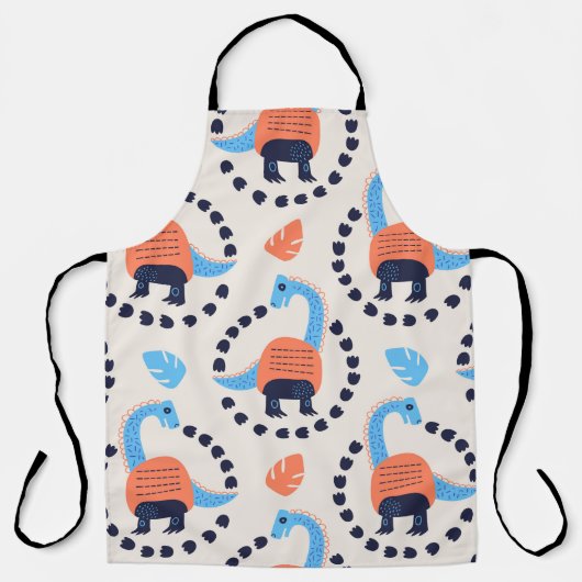 ヴィンテージイラストレーションとdi エプロン (正面)