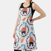 ヴィンテージイラストレーションとdi エプロン (インサイチュ)