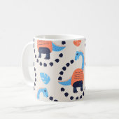 ヴィンテージイラストレーションとdi コーヒーマグカップ (正面左)