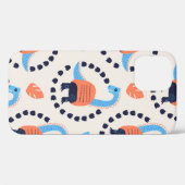 ヴィンテージイラストレーションとdi Case-Mate iPhoneケース (裏面 (横))