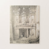 ヴィンテージイラストレーションのペトラ(1849年) ジグソーパズル (縦)