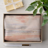 ヴィンテージイラストレーションの子のビーチ 薄葉紙 (ギフト)