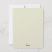 ヴィンテージイラストレーションの子供がクリスマスソングを歌う シーズンカード (裏面)