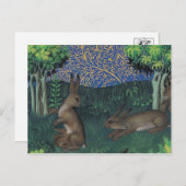 ヴィンテージイラストレーションはがき ポストカード (正面/裏面)