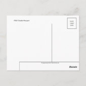 ヴィンテージイラストレーションはがき ポストカード (裏面)