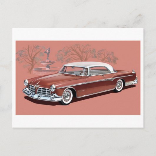 ヴィンテージイラストレーションはがき ポストカード (正面)