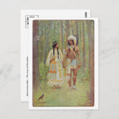 ヴィンテージイラストレーションはがき ポストカード (正面/裏面)