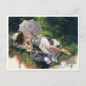 ヴィンテージイラストレーションはがき ポストカード (正面)