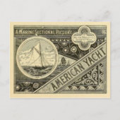 ヴィンテージイラストレーションはがき ポストカード (正面)