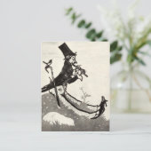 ヴィンテージイラストレーションはがき ポストカード (スタンド正面)