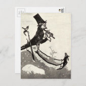 ヴィンテージイラストレーションはがき ポストカード (正面/裏面)