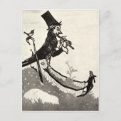 ヴィンテージイラストレーションはがき ポストカード (正面)