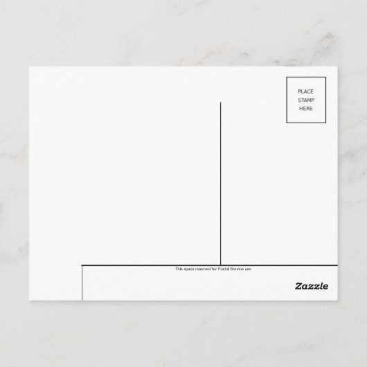 ヴィンテージイラストレーションはがき ポストカード (裏面)