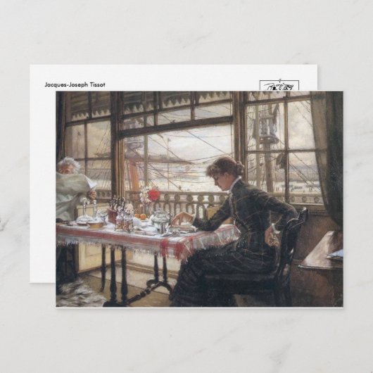 ヴィンテージイラストレーションはがき ポストカード (正面/裏面)