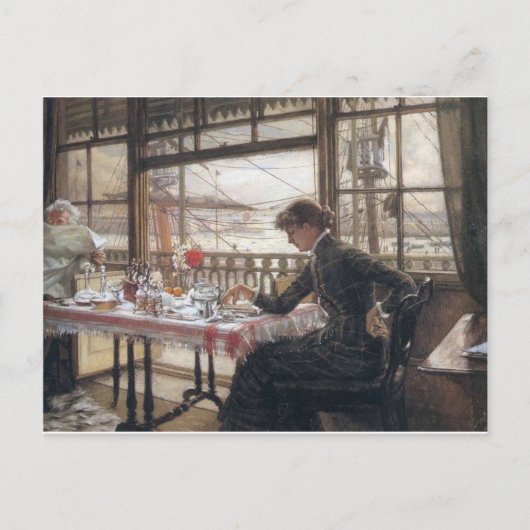 ヴィンテージイラストレーションはがき ポストカード (正面)