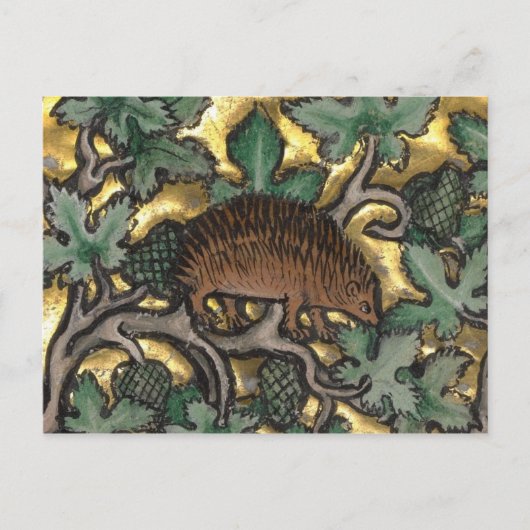 ヴィンテージイラストレーションはがき ポストカード (正面)