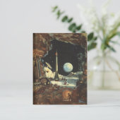 ヴィンテージイラストレーションはがき ポストカード (スタンド正面)