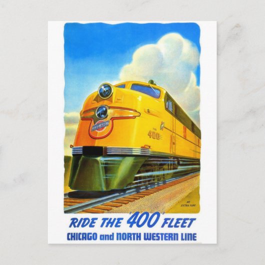 ヴィンテージイラストレーションはがき ポストカード (正面)