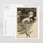 ヴィンテージイラストレーションはがき ポストカード (正面/裏面)