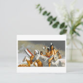 ヴィンテージイラストレーションはがき ポストカード (スタンド正面)