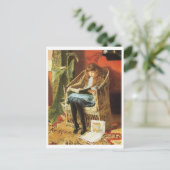 ヴィンテージイラストレーションはがき ポストカード (スタンド正面)