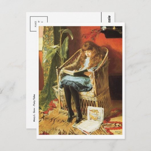 ヴィンテージイラストレーションはがき ポストカード (正面/裏面)