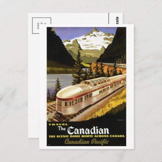 ヴィンテージイラストレーションはがき ポストカード (正面/裏面)