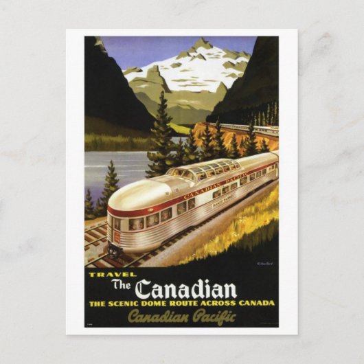 ヴィンテージイラストレーションはがき ポストカード (正面)