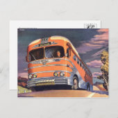 ヴィンテージイラストレーションはがき ポストカード (正面/裏面)