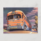 ヴィンテージイラストレーションはがき ポストカード (正面)