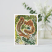 ヴィンテージイラストレーションはがき ポストカード (スタンド正面)