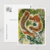 ヴィンテージイラストレーションはがき ポストカード (正面/裏面)