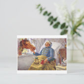 ヴィンテージイラストレーションはがき ポストカード (スタンド正面)