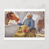 ヴィンテージイラストレーションはがき ポストカード (正面)