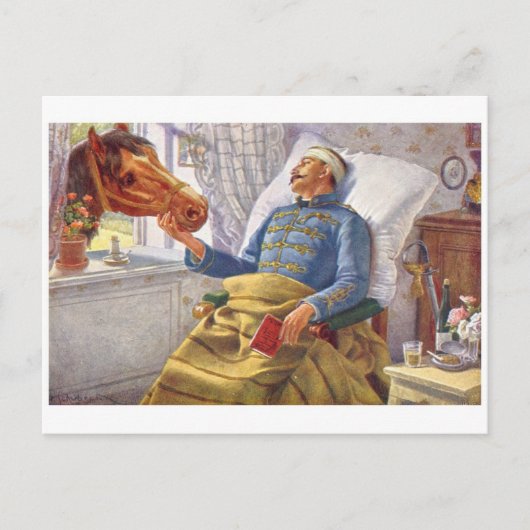 ヴィンテージイラストレーションはがき ポストカード (正面)