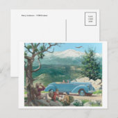 ヴィンテージイラストレーションはがき ポストカード (正面/裏面)