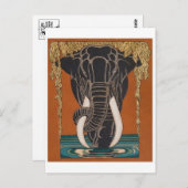 ヴィンテージイラストレーションはがき ポストカード (正面/裏面)