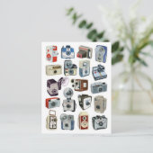 ヴィンテージイラストレーションはがき ポストカード (スタンド正面)