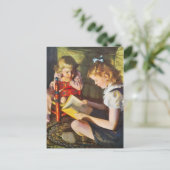 ヴィンテージイラストレーションはがき ポストカード (スタンド正面)