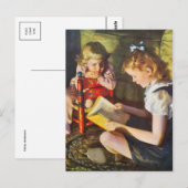 ヴィンテージイラストレーションはがき ポストカード (正面/裏面)