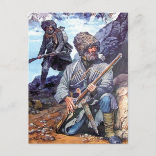 ヴィンテージイラストレーションはがき ポストカード (正面)