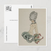 ヴィンテージイラストレーションはがき ポストカード (正面/裏面)